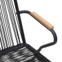 Garden chairs 2 units black PVC rattan 58x59x85.5 cm by vidaXL, Garden chairs - Ref: Foro24-312173, Price: 90,01 €, Discount: %