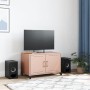 TV stand made of cold-rolled steel in pink, measuring 68x39x43.5 cm. by , TV Furniture - Ref: Foro24-846639, Price: 73,16 €, ...