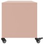 Mueble para TV acero laminado en frío rosa 68x39x43,5 cm de , Muebles TV - Ref: Foro24-846639, Precio: 73,16 €, Descuento: %