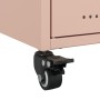 Mueble para TV acero laminado en frío rosa 68x39x43,5 cm de , Muebles TV - Ref: Foro24-846639, Precio: 73,16 €, Descuento: %