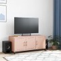 Mueble para TV acero laminado en frío rosa 100,5x39x43,5 cm de , Muebles TV - Ref: Foro24-846645, Precio: 108,13 €, Descuento: %