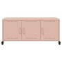 Mueble para TV acero laminado en frío rosa 100,5x39x43,5 cm de , Muebles TV - Ref: Foro24-846645, Precio: 108,13 €, Descuento: %