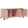 Mueble para TV acero laminado en frío rosa 100,5x39x43,5 cm de , Muebles TV - Ref: Foro24-846645, Precio: 108,13 €, Descuento: %