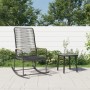 Black PVC rattan garden rocking chair 59x79.5x104 cm by vidaXL, Garden chairs - Ref: Foro24-312175, Price: 83,79 €, Discount: %