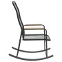 Black PVC rattan garden rocking chair 59x79.5x104 cm by vidaXL, Garden chairs - Ref: Foro24-312175, Price: 83,99 €, Discount: %