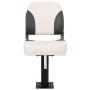 Folding boat seat with low backrest and 2 pieces of strap fastening. by , Boats - Ref: Foro24-3284292, Price: 94,68 €, Discou...