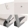 Folding boat seat with low backrest and 2 pieces of strap fastening. by , Boats - Ref: Foro24-3284292, Price: 94,68 €, Discou...