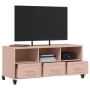 TV stand made of cold-rolled steel in pink, measuring 100.5x39x43.5 cm. by , TV Furniture - Ref: Foro24-846693, Price: 113,76...