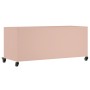 TV stand made of cold-rolled steel in pink, measuring 100.5x39x43.5 cm. by , TV Furniture - Ref: Foro24-846693, Price: 113,76...