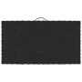 Black cotton floor pallet cushion 73x40x7 cm by vidaXL, Cushions for chairs and sofas - Ref: Foro24-324682, Price: 33,57 €, D...