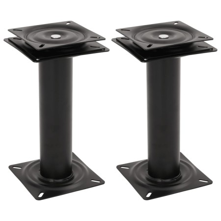 Pedestal de asiento de barco giratorio 360° 2 unidades acero de , Piezas para veleros - Ref: Foro24-3294942, Precio: 82,91 €,...