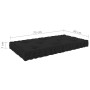 Black cotton floor pallet cushion 73x40x7 cm by vidaXL, Cushions for chairs and sofas - Ref: Foro24-324682, Price: 33,57 €, D...