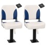 Boat seats 2 units with 360° swivel pedestal by , Boats - Ref: Foro24-3294961, Price: 189,86 €, Discount: %