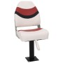 Boat seat with 360° swivel pedestal by , Boats - Ref: Foro24-3294982, Price: 118,89 €, Discount: %