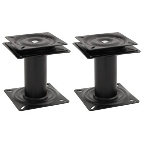 360° swivel boat seat pedestal 2 units steel by , Sailboat parts - Ref: Foro24-3294940, Price: 70,56 €, Discount: %