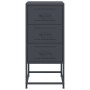 Mesitas de noche 2 unidades acero gris antracita 36x39x78 cm de , Mesitas de noche - Ref: Foro24-846583, Precio: 158,07 €, De...