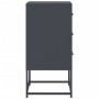 Bedside tables 2 units anthracite gray steel 36x39x78 cm by , Nightstands - Ref: Foro24-846583, Price: 158,07 €, Discount: %