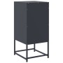 Bedside tables 2 units anthracite gray steel 36x39x78 cm by , Nightstands - Ref: Foro24-846583, Price: 158,07 €, Discount: %