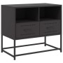 Black steel TV stand 68x39x60.5 cm by , TV Furniture - Ref: Foro24-846548, Price: 85,32 €, Discount: %