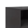 Black steel TV stand 68x39x60.5 cm by , TV Furniture - Ref: Foro24-846548, Price: 85,32 €, Discount: %