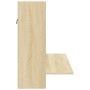 Escritorio de pared madera ingeniería roble Sonoma 105x48x75 cm de , Escritorios - Ref: Foro24-847970, Precio: 70,01 €, Descu...