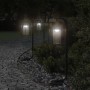 Outdoor floor lamps 3 pcs stainless steel black 60cm by , Outdoor lighting - Ref: Foro24-4006346, Price: 87,99 €, Discount: %