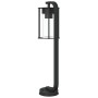 Außen-Stehlampen, 3 Stück, Edelstahl, schwarz, 60 cm. von , Außenbeleuchtung - Ref: Foro24-4006346, Preis: 88,21 €, Rabatt: %