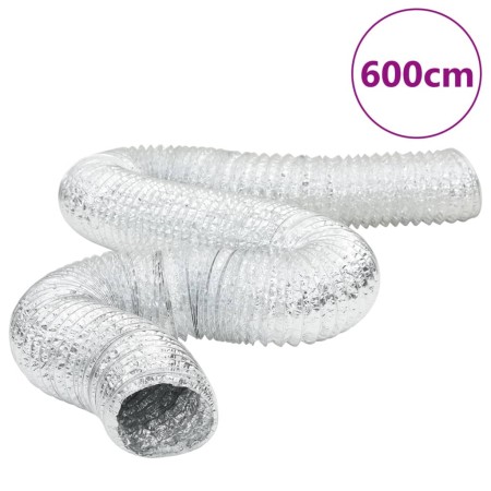 Conducto de ventilación de aluminio 6 m Ø15 cm de , Conductos de aire - Ref: Foro24-4008064, Precio: 15,77 €, Descuento: %