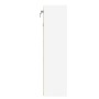 Vitrina de madera ingeniería blanca 100x15x58 cm de , Estantes y estanterías - Ref: Foro24-847926, Precio: 58,99 €, Descuento: %