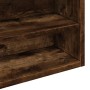 Engineered wood display case in smoked oak, 100x15x58 cm. by , Shelves and shelves - Ref: Foro24-847930, Price: 53,88 €, Disc...