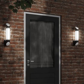 Outdoor wall lights 2 units stainless steel black by , Outdoor lighting - Ref: Foro24-4006295, Price: 49,99 €, Discount: %