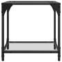 Coffee tables 2 units clear glass and steel 40x40x40 cm by , Coffee table - Ref: Foro24-845963, Price: 63,50 €, Discount: %