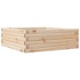 Solid pine wood planter 70x70x23 cm by , Pots and planters - Ref: Foro24-847193, Price: 69,12 €, Discount: %