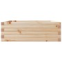 Jardinera de madera maciza de pino 70x70x23 cm de , Maceteros y jardineras - Ref: Foro24-847193, Precio: 68,99 €, Descuento: %