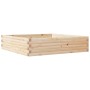 Jardinera de madera maciza de pino 100x100x23 cm de , Maceteros y jardineras - Ref: Foro24-847208, Precio: 77,39 €, Descuento: %