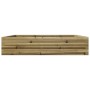 Pine wood planter box, treated, 110x110x23 cm by , Pots and planters - Ref: Foro24-847217, Price: 90,99 €, Discount: %