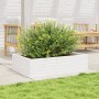 Solid white pine wood planter 90x60x23 cm by , Pots and planters - Ref: Foro24-847234, Price: 72,99 €, Discount: %