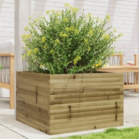 Impregnated pine wood planter 70x70x45.5 cm by , Pots and planters - Ref: Foro24-847257, Price: 111,99 €, Discount: %