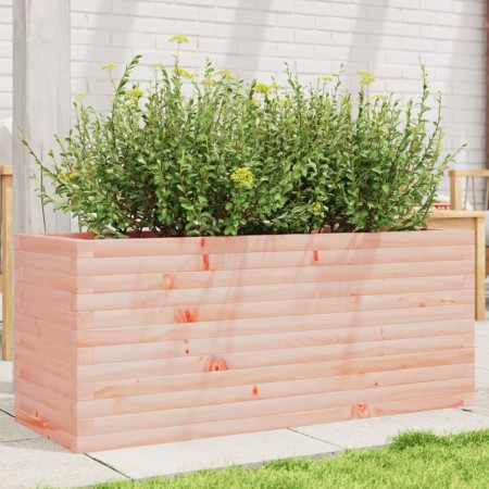 Solid Douglas fir wood planter 110x40x45.5 cm by , Pots and planters - Ref: Foro24-847276, Price: 119,99 €, Discount: %