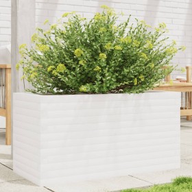 Solid pine wood planter 90x40x45.5 cm by , Pots and planters - Ref: Foro24-847269, Price: 116,99 €, Discount: %