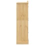 Corona wardrobe made of solid pine wood 102x52x186 cm by , Wardrobes - Ref: Foro24-4012156, Price: 323,59 €, Discount: %