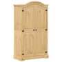 Corona wardrobe made of solid pine wood 102x52x186 cm by , Wardrobes - Ref: Foro24-4012154, Price: 317,63 €, Discount: %