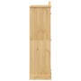 Corona wardrobe made of solid pine wood 102x52x186 cm by , Wardrobes - Ref: Foro24-4012154, Price: 317,63 €, Discount: %