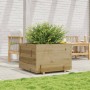 Pine wood planter impregnated 70x70x49.5 cm by , Pots and planters - Ref: Foro24-847367, Price: 129,99 €, Discount: %