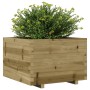 Jardinera madera de pino impregnada 70x70x49,5 cm de , Maceteros y jardineras - Ref: Foro24-847367, Precio: 129,99 €, Descuen...