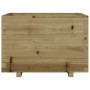 Pine wood planter impregnated 70x70x49.5 cm by , Pots and planters - Ref: Foro24-847367, Price: 129,99 €, Discount: %