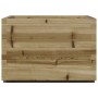 Jardinera madera de pino impregnada 70x70x49,5 cm de , Maceteros y jardineras - Ref: Foro24-847367, Precio: 129,99 €, Descuen...