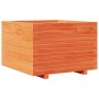 Jardinera madera maciza de pino marrón cera 70x70x49,5 cm de , Maceteros y jardineras - Ref: Foro24-847365, Precio: 144,29 €,...