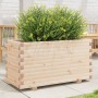 Jardinera madera maciza de pino 90x40x49,5 cm de , Maceteros y jardineras - Ref: Foro24-847373, Precio: 111,55 €, Descuento: %