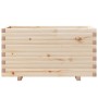 Jardinera madera maciza de pino 90x40x49,5 cm de , Maceteros y jardineras - Ref: Foro24-847373, Precio: 111,55 €, Descuento: %